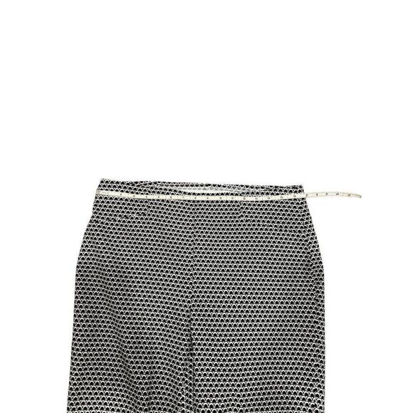 Chico's So Slimming Ankle Pant Black & White Business Sz 1 (Medium/8) EUC - Picture 3 of 8